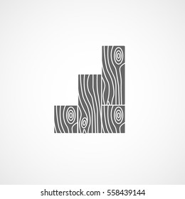 Building Construction Tool Laminate Parquetry Flat Icon On White Background