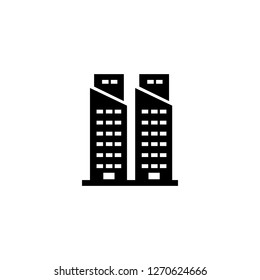 Building couple icon