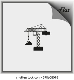 Building crane icon.