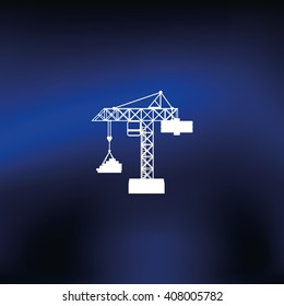 Building crane icon.