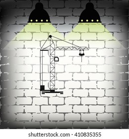 Building crane icon.