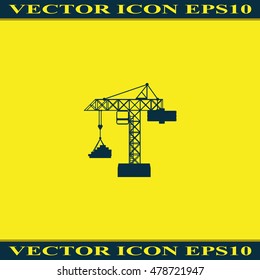Building crane icon.