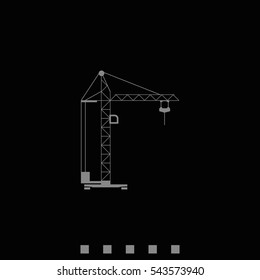 Building crane icon.