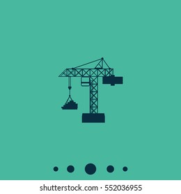 Building crane icon.