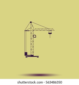Building crane icon.