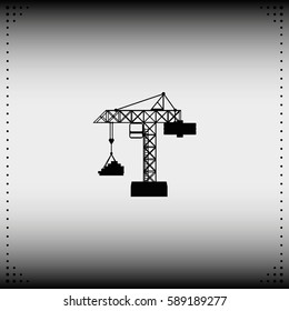 Building crane icon.