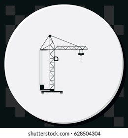 Building crane icon.