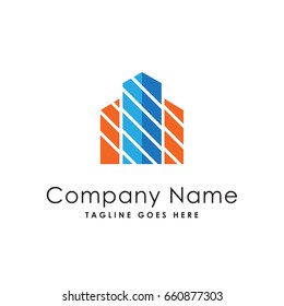 building creative color logo template