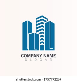 Building Creative construction logo design vector template 