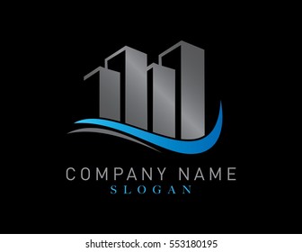 Building design black background