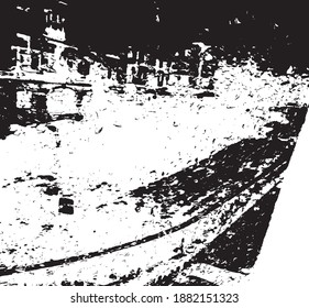 Building. Design element. Background texture, vector illustration.