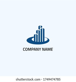 building design logo vector icon