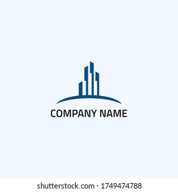 building design logo vector icon