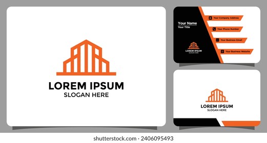 building design logos and branding cards