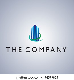 building  design vector illustration on background