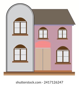 Construir el diseño de los pasos de la ilustración de iconos vectoriales