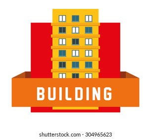 Building digital design, vector illustration 10 eps graphic