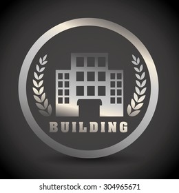 Building digital design, vector illustration 10 eps graphic