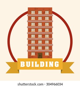 Building digital design, vector illustration 10 eps graphic