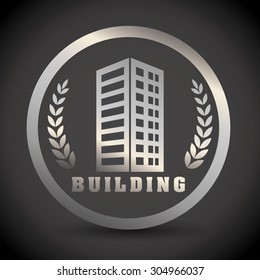 Building digital design, vector illustration 10 eps graphic