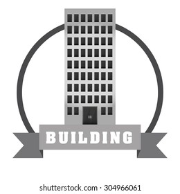 Building digital design, vector illustration 10 eps graphic