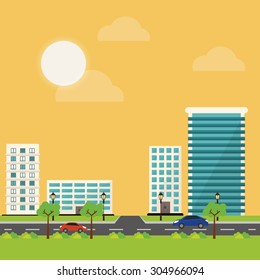 Building digital design, vector illustration 10 eps graphic