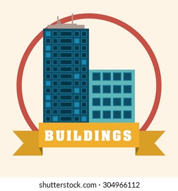 Building digital design, vector illustration 10 eps graphic