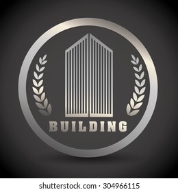 Building digital design, vector illustration 10 eps graphic