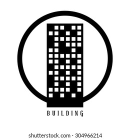 Building digital design, vector illustration 10 eps graphic