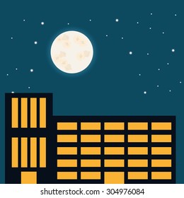 Building digital design, vector illustration 10 eps graphic