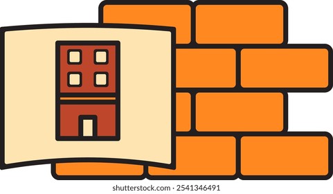 Building drawing design: depicts structured ideas and creativity, from concept to detail, creating a functional and aesthetic space.