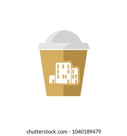 Building Drink Logo Icon Design