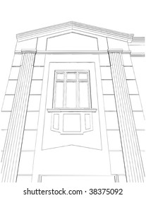 Building Eclectic House Vector 04
