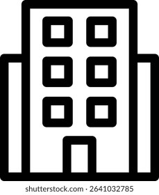 building editable cartoon style sticker vector
