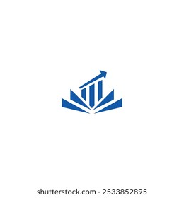 Building education concept logo icon design

