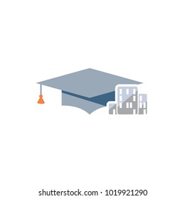 Building Education Logo Icon Design