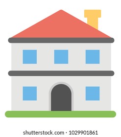 
Building exterior of a blockhouse
