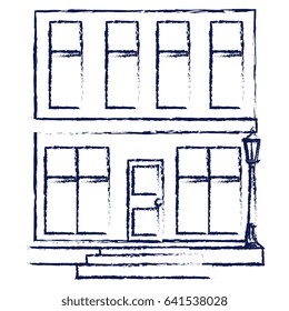 building exterior isolated icon