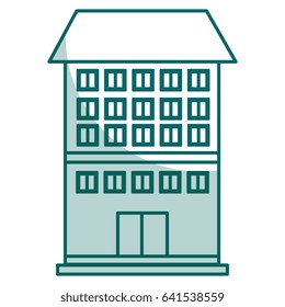 building exterior isolated icon
