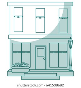 building exterior isolated icon
