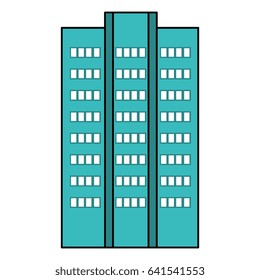 building exterior isolated icon