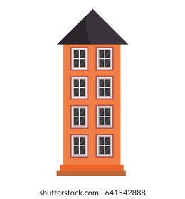 building exterior isolated icon