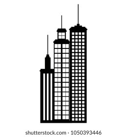 building facade city icon