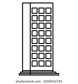 building facade city icon