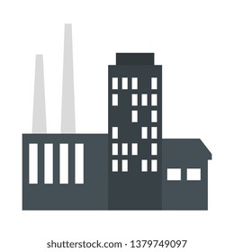 building factory scene icon