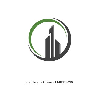 Building and finance logo