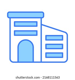 building Finance Related Vector Line Icon. Editable Stroke Pixel Perfect.