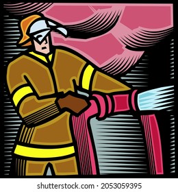 Building fire savior and also learn how to extinguish fire