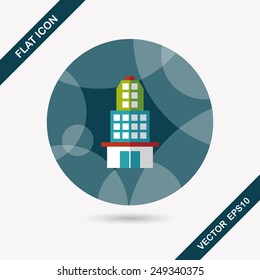 Building flat icon
