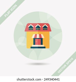 Building flat icon